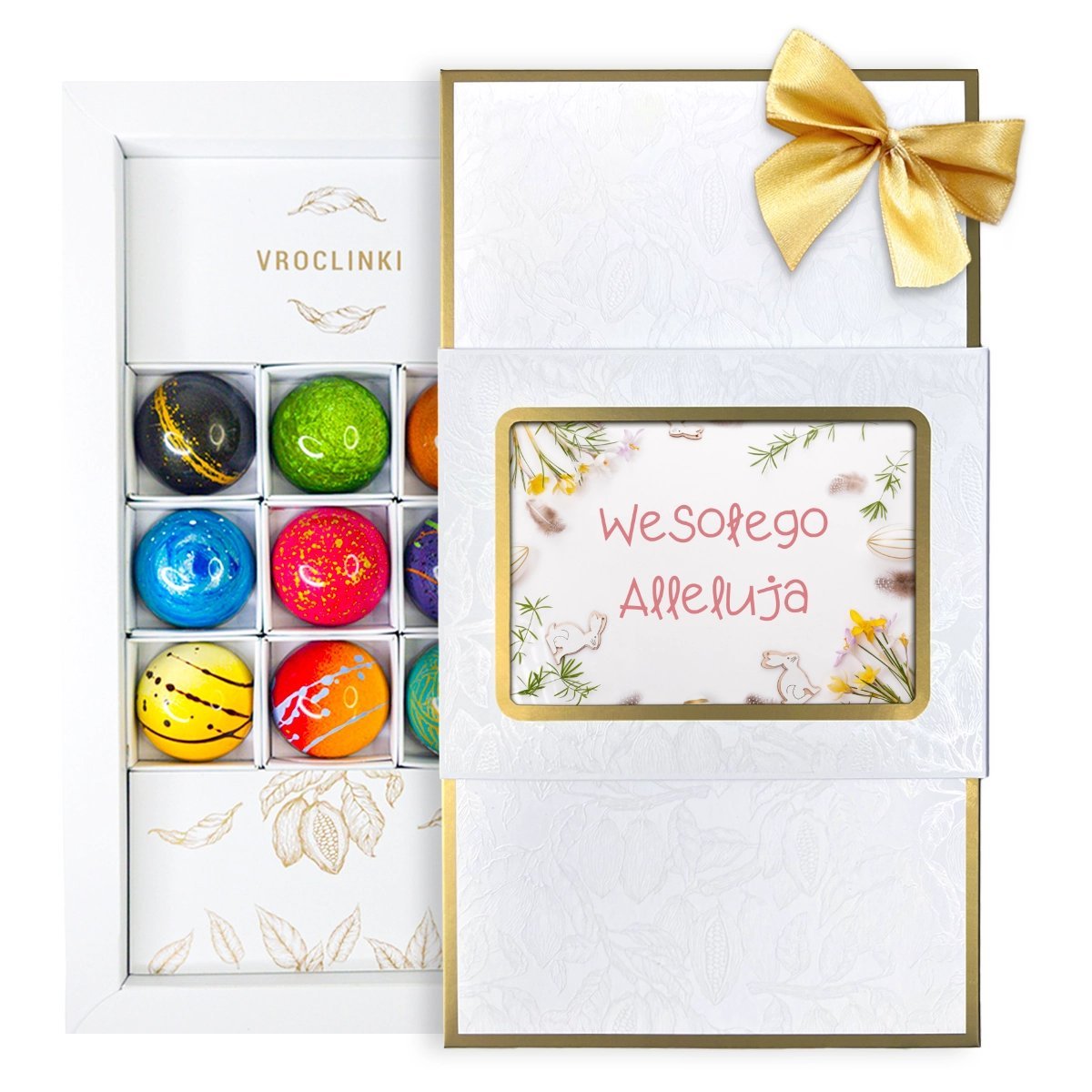 Bombonierka - WIELKANOC - Zestaw 9 Pralin