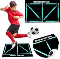 Piłka nożna - MATA do treningu PIŁKARSKIEGO Treningowa Mata do Piłki Nożnej football mat - miniaturka - grafika 1