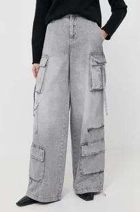 Patrizia Pepe jeansy damskie high waist - Spodnie damskie - miniaturka - grafika 1