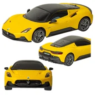 Zabawki zdalnie sterowane - Zdalnie sterowane Maserati MC20 RC 1:24 żółty auto RC - miniaturka - grafika 1