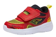Buty dla chłopców - KangaROOS Chłopięce uniseks K-IQ Flint V Sneaker, Fiery red/Lemon Chrome, 25 EU, Fiery Red Lemon Chrome, 25 EU - miniaturka - grafika 1