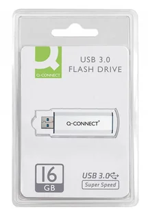 Q-Connect USB 3.0 16GB srebrno-czarny (KF16369) - Pendrive - miniaturka - grafika 2