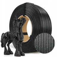 Filamenty i akcesoria do drukarek 3D - Filament ROSA 3D ReFill PLA Galaxy 1,75 mm 1kg Black Czarny - miniaturka - grafika 1