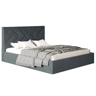 Tapicerowane łóżko 140x200 E5-N28 - Łóżka - miniaturka - grafika 2