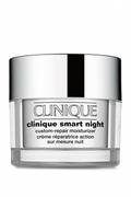 Kremy do twarzy - Clinique Smart Custom-Repair Moisturizer Night, beztłuszczowy krem nawilżający na noc do cery bardzo suchej, 50 ml - miniaturka - grafika 1