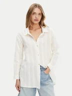 Koszule damskie - Roxy Koszula ERJX603447 Écru Relaxed Fit - miniaturka - grafika 1