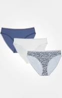 Majtki damskie - Esotiq klasyczne figi 3-pak Mia-Mia 41616-K005, Kolor niebiesko-biały, Rozmiar M, Esotiq - Primodo.com - miniaturka - grafika 1