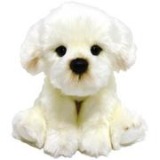 Maskotki i pluszaki - Nieprzypisany Pies Bichon Fluffy Fam maskotka 30cm ANEE086 - miniaturka - grafika 1