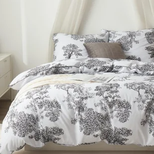 JASNA POŚCIEL 220x200cm +2 POSZEWKI ELEGANCKA Z LAMÓWKĄ 100% BAWEŁNA DRZEWA - Pościel JASNA POŚCIEL 220x200cm +2 POSZEWKI ELEGANCKA Z LAMÓWKĄ 100% BAWEŁNA DRZEWA - Pościel - miniaturka - grafika 1