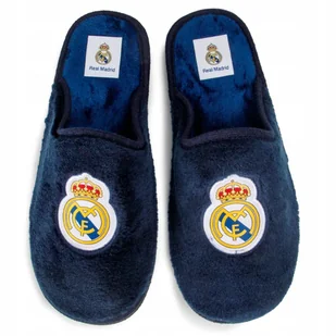 Real Madryt obuwie domowe kapcie CFRM18 42 - Kapcie męskie - miniaturka - grafika 1
