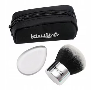 Pędzel Do Makijażu Pudru Kabuki+Etui+Blender - Pędzle do makijażu - miniaturka - grafika 1