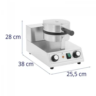 Gofrownica - kształt serca - 1000 W ROYAL CATERING 10012900 RCWM-1000-S - Inne urządzenia gastronomiczne - miniaturka - grafika 8