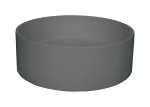 Deante Silia Umywalka nablatowa 36 cm antracyt metalik CQSTU4S - Umywalki - miniaturka - grafika 1