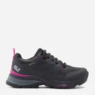 Buty trekkingowe damskie - Buty trekkingowe damskie niskie Jack Wolfskin Force Striker Texapore Low W 4038893-6381 38 (5UK) 23.8 cm Ciemnoszare (4064993832150) - miniaturka - grafika 1