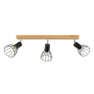 Spotlight Lampa sufitowa MEGAN WOOD 2344374 - Lampy sufitowe - miniaturka - grafika 1