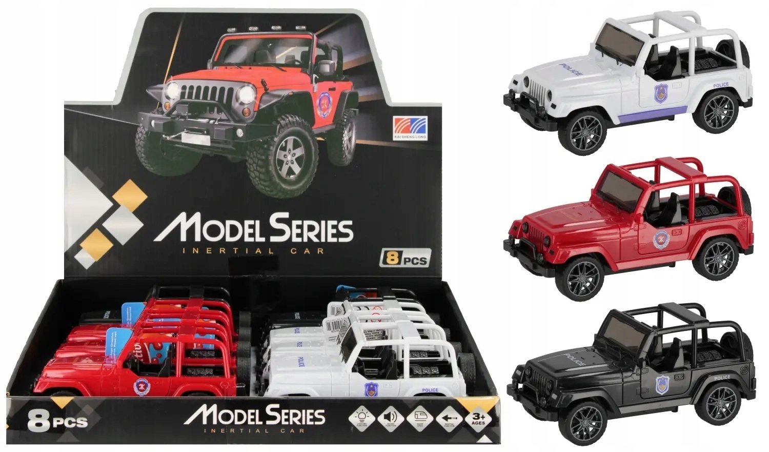 Mega Creative Auto Teren P/B 16CM MIX3 MC DISP 8/128