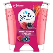 Świece - Świeca zapachowa o aromacie owoców leśnych Glade Bubbly Berry Splash 112 g - miniaturka - grafika 1