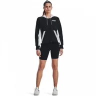 Bluzy sportowe damskie - Damska bluza treningowa UNDER ARMOUR Rival + FZ Hoodie - miniaturka - grafika 1