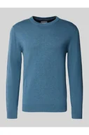 Swetry męskie - Sweter z dzianiny o kroju regular fit z czystej bawełny - Tom Tailor - miniaturka - grafika 1