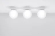 Lampy sufitowe - Yoli lampa sufitowa 3-punktowa biała SL.1148 - miniaturka - grafika 1