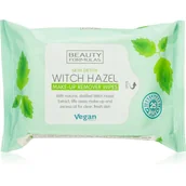 Chusteczki do demakijażu - Beauty Formulas Witch Hazel Make-Up Remover Wipes chusteczki do demakijażu, 25szt - miniaturka - grafika 1