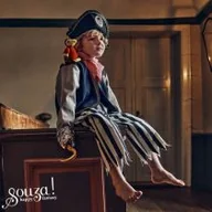 Zabawy w naśladowanie dorosłych - Kostium pirata Duncan 5-7 lat - miniaturka - grafika 1