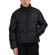 Kurtki męskie - Karl Kani kurtka męska zimowa puffer jacket PD00007549 S czarny - miniaturka - grafika 1