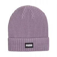 Czapki damskie - Czapka Puma Ribbed Classic Cuff Beanie jasny fiolet 024038 19 Senior - miniaturka - grafika 1