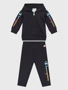 Odzież sportowa dziecięca - Champion Komplet bluza i legginsy 404503 Czarny Regular Fit - miniaturka - grafika 1
