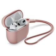 Akcesoria do słuchawek - Etui na słuchawki HAMA do Apple AirPods 3 gen Różowy - miniaturka - grafika 1