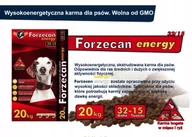 Sucha karma dla psów - Forzecan Energy 51% mięsa BezGMO 20kg / Nowe opakowania CLOVER Alta Energia 20kg - miniaturka - grafika 1