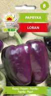 Nasiona i cebule - Papryka LORAN (fioletowa - do uprawy w gruncie i szklarni) NEW Capsicum annuum L. - miniaturka - grafika 1