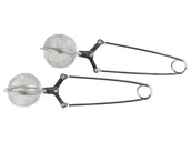 Zaparzacze i kawiarki - LIVARNO home Sitko lub zestaw 2 sitek do zaparzania herbaty (2 zaparzacze do herbaty z siatki ze stali nierdzewnej) - miniaturka - grafika 1