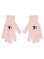 Rękawiczki dla dzieci - Calvin Klein Jeans Rękawiczki dziecięce Monogram IU0IU00363 Różowy - miniaturka - grafika 1