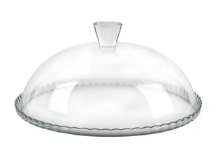 Witek Home Witek Home Patera z kloszem 32cm 129833 - Tace i patery - miniaturka - grafika 1