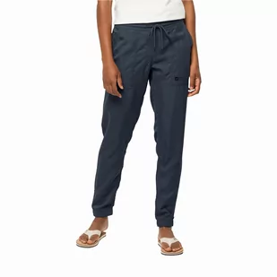Damskie spodnie Jack Wolfskin MOJAVE PANTS W night blue - L - Spodnie sportowe damskie - miniaturka - grafika 1