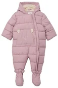 Kombinezony dla dzieci - s.Oliver Junior Kombinezon śnieżny z kapturem - miniaturka - grafika 1