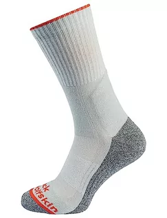 Skarpetki damskie - Jack Wolfskin Unisex Hike Func Sock CL skarpety turystyczne szare 35-37 - grafika 1