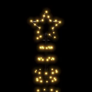 Choinka z lampek, z kołkami, 570 ciepłych białych LED, 300 cm Lumarko! - Oświetlenie świąteczne - miniaturka - grafika 7