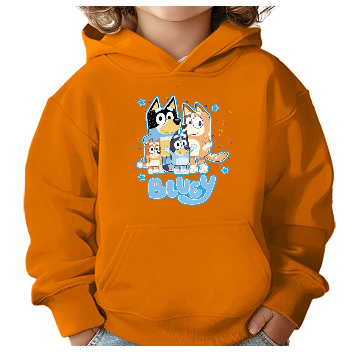 BLUZA DZIECIĘCA BLUEY BLUE 122-128 DLA DZIEWCZYNKI CHŁOPCA PREZENT