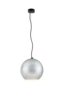 Kaspa Lampa wisząca Moon srebrna 10431104 - Lampy sufitowe - miniaturka - grafika 1