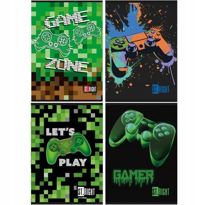 ZESZYT A5 32 # GAME ZONE LAMINOWANY UNIPAP