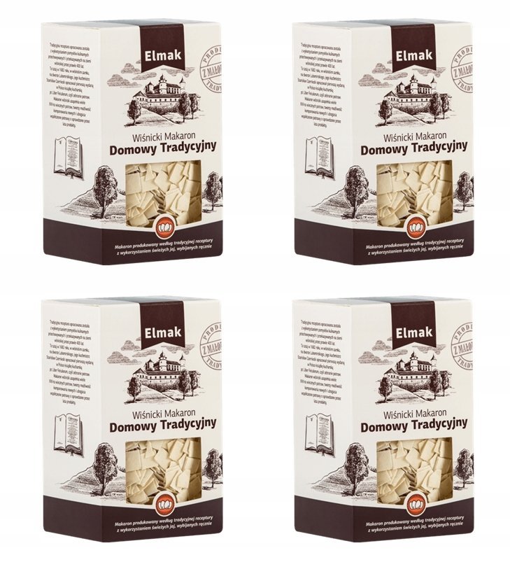 Wiśnicki Makaron Domowy Tradycyjny Łazanka 250g swojski Elmak
