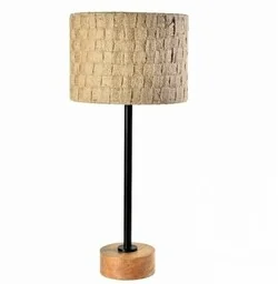 Lampa Stołowa Belldeco Wood Old 2 - Lampy stojące - miniaturka - grafika 1