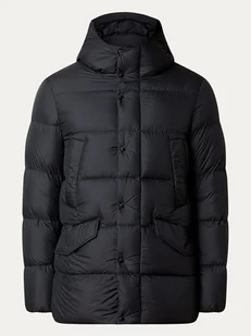 Woolrich Parka puchowa "Cloud Davis" w kolorze czarnym - Kurtki męskie - miniaturka - grafika 1