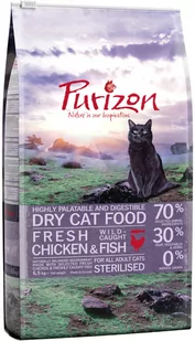Purizon Cat Adult Sterilised 6,5 kg - Sucha karma dla kotów - miniaturka - grafika 1