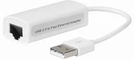 Adaptery i przejściówki - MicroConnect USB2.0 to Ethernet White USBETHW - miniaturka - grafika 1