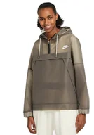 Kurtki damskie - KURTKA PRZECIWDESZCZOWA ANORAK NIKE DA7657-010 r.M - miniaturka - grafika 1