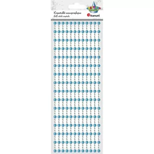 Titanum Kryształki samoprzylepne na pasku mix 12szt - Pozostałe akcesoria dla plastyków - miniaturka - grafika 1