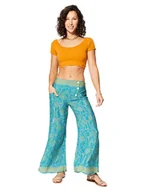 Spodnie damskie - Ipanima Spodnie w kolorze turkusowym - miniaturka - grafika 1